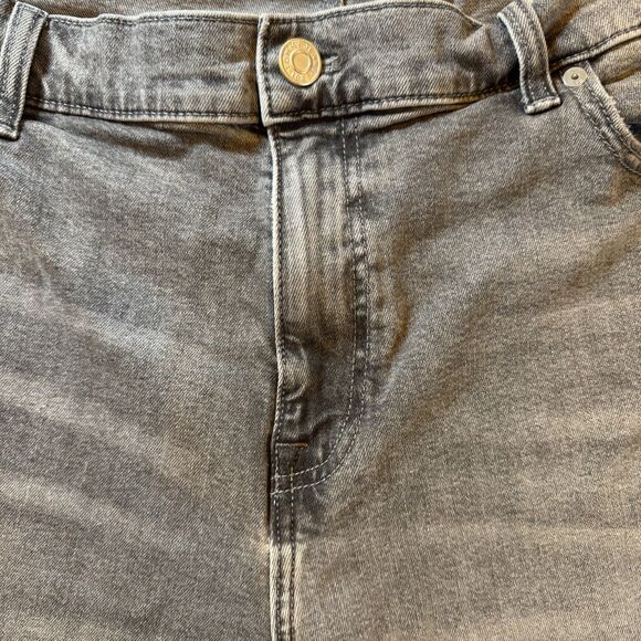 Tommy Jeans Scanton Slim Men’s 42x31 Gray Wash Denim Stretch Jeans Workwear - Picture 5 of 16